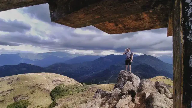 A foreigner in Ponmudi